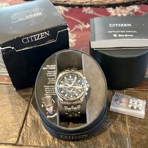 Gently worn Citizen Eco Drive radio controlled